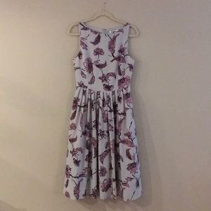 GORGEOUS Purple Floral Dress!